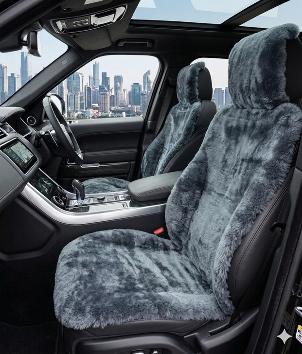 Apex Sheepskin Car Seat Cover - Short Wool