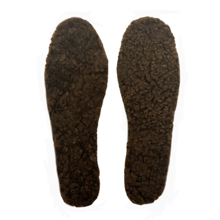 Sheepskin Insoles for Shoes in Curly Wool