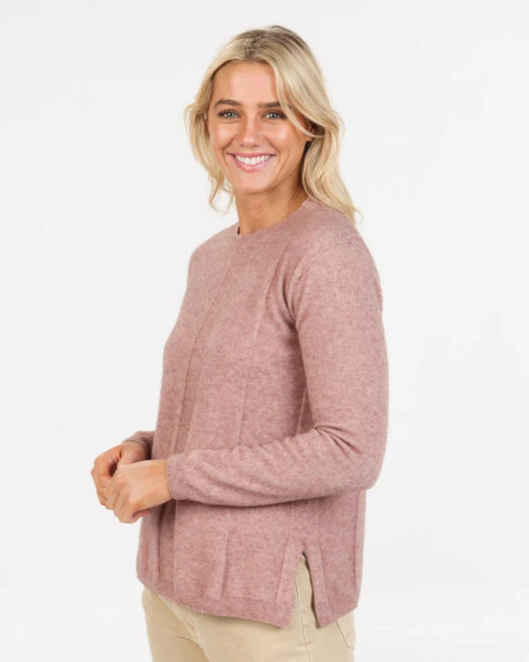 Possum Merino Alternate Stripe Sweater