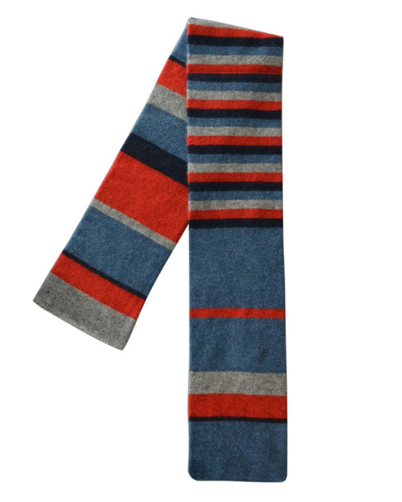 Kids Multicolour Stripe Scarf