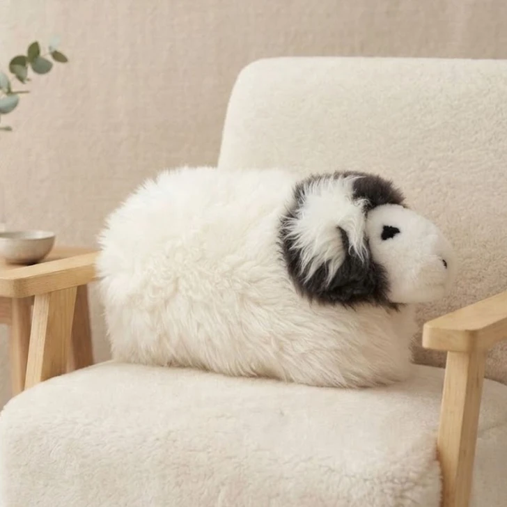 Sheepskin Sheep PJ Case & Cushion Cover – Soft NZ Wool