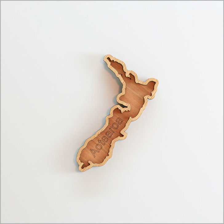 Magnet Aotearoa Map - NZ Souvenir