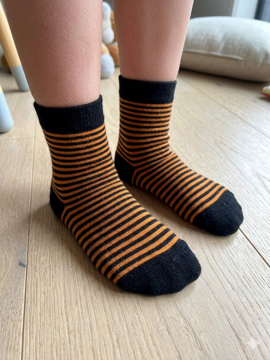 SALE! Merino Kids Small Stripe Socks