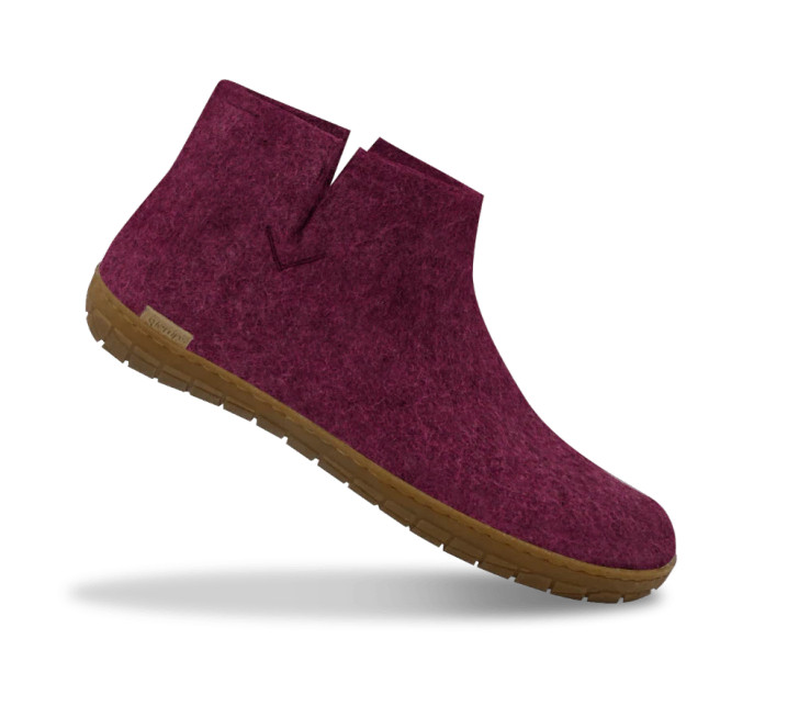 Glerups Honey Rubber Boot Cranberry