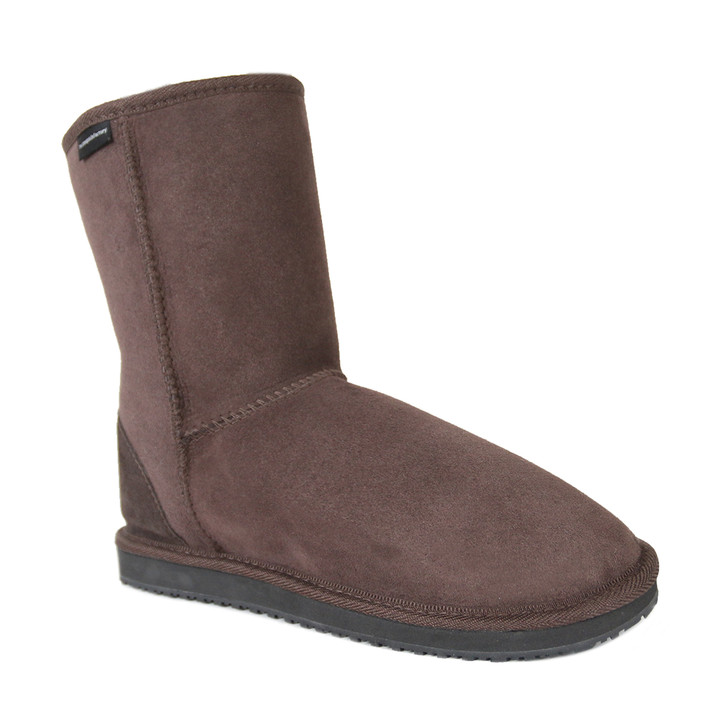 Napier Short Boots - Chocolate