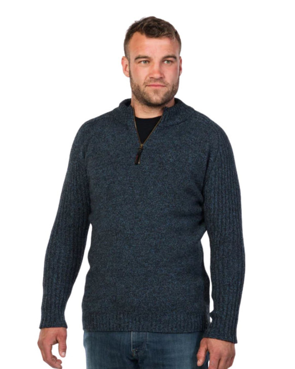 Possum Merino Half Zip Mount Jersey