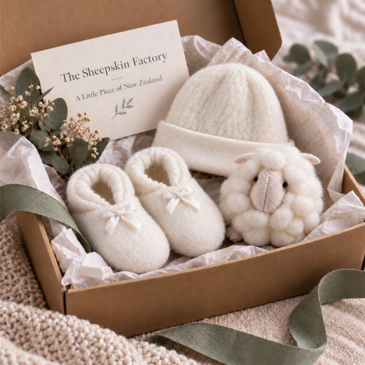 New Zealand Merino Baby Gift Box