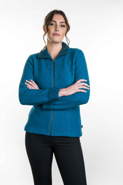 Possum Merino Two Tone Jacket