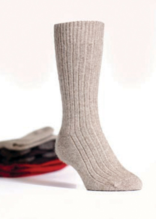 Possum Merino Ribbed Socks