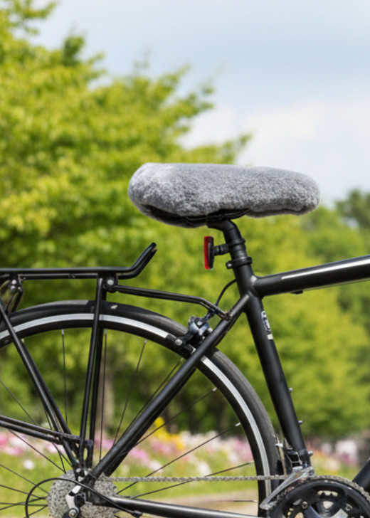 Sheepskin Bike Seat Cover