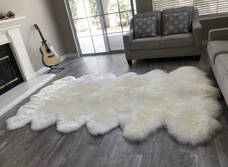 Premium 12 Pelt Sheepskin Rug 2346