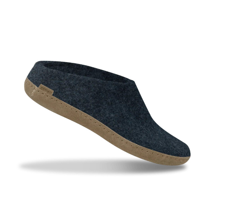 Glerups Leather Slip-on Denim 159