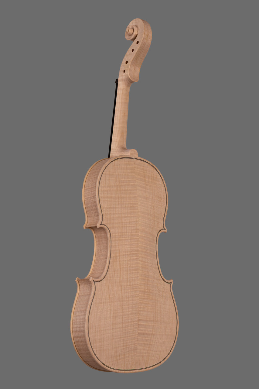 Semi Finished White Violin 4/4