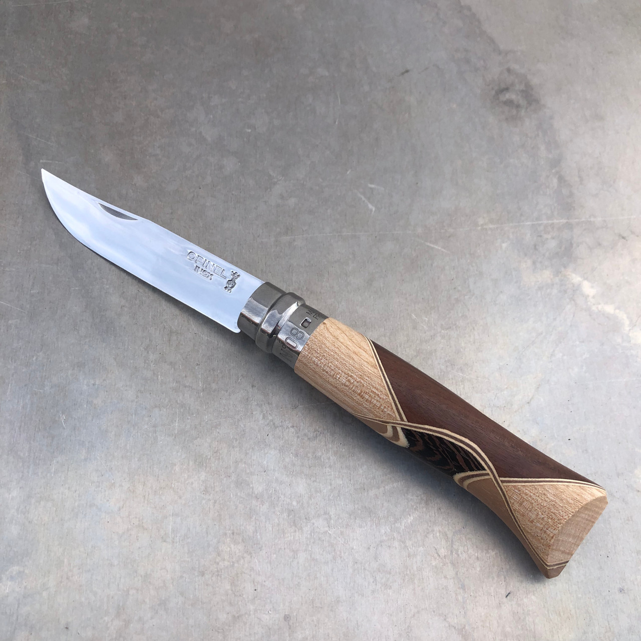 Opinel No. 8 Bruno Chaperon Edition Folding Knife - Stainless