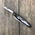 Navette knife stainless steel black horn 2 blades by GR