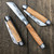 Barrel knife carbon steel in olivewood by Le Sabot