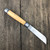 Barrel knife carbon steel boxwood by Le Sabot