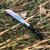 Langres knife carbon steel 3.15in rhodoid black handle by Le Sabot
