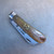 London knife carbon steel XC75 in horn by GR
