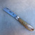 London knife carbon steel XC75 in horn by GR
