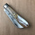 London knife carbon steel XC75 in horn by GR