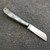 London knife carbon steel XC75 in horn by GR