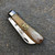 London knife carbon steel XC75 in horn by GR