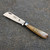 London knife carbon steel XC75 in horn by GR