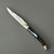 laguiole knife black horn and brass stainless by Le Sabot