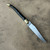 laguiole knife black horn and brass stainless by Le Sabot