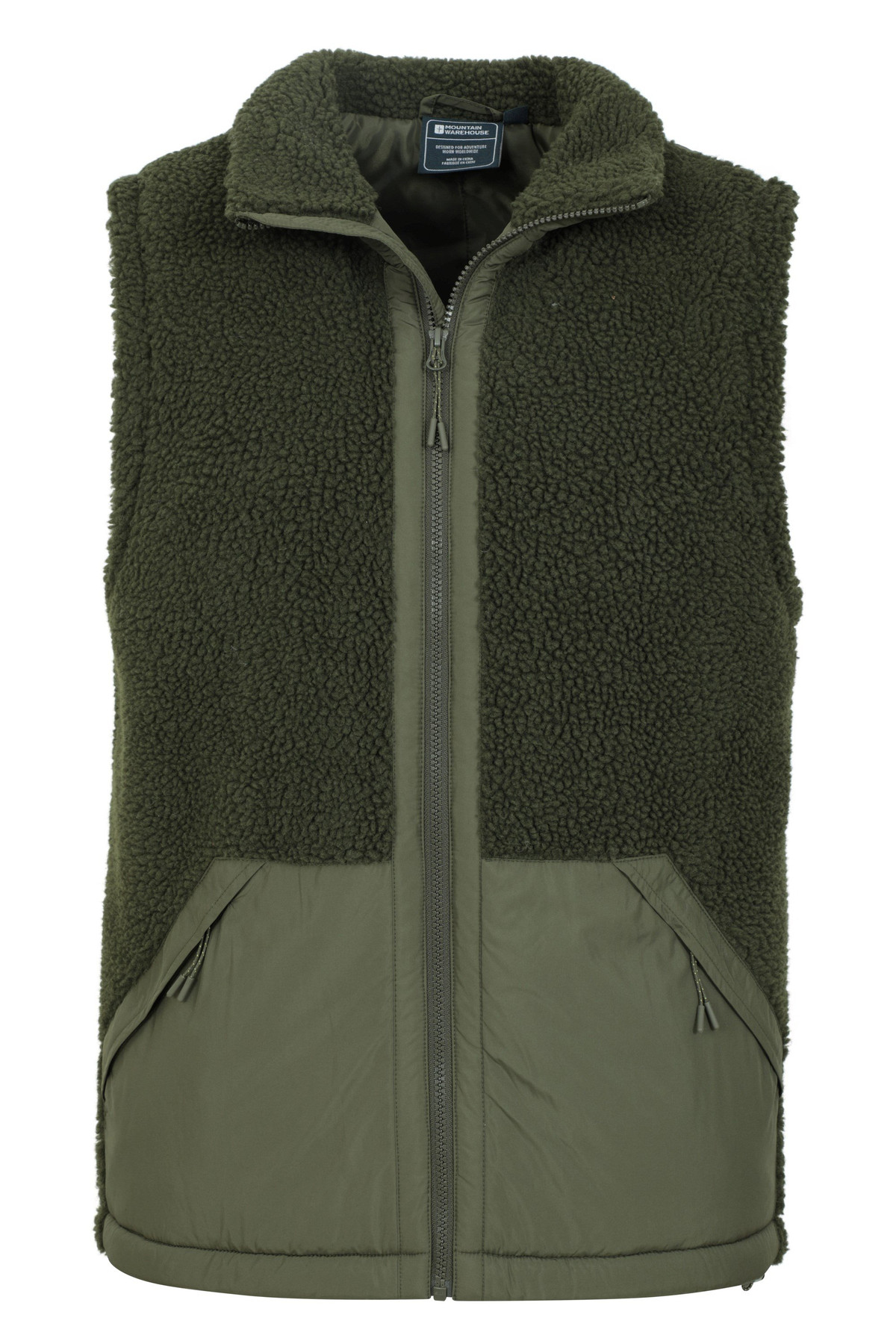 Shoreline Mens Sherpa Hybrid Vest