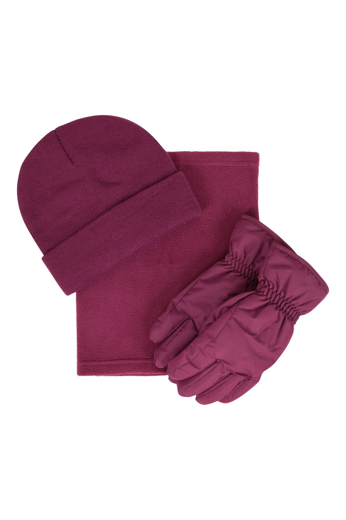 Womens Snow Accessories Set