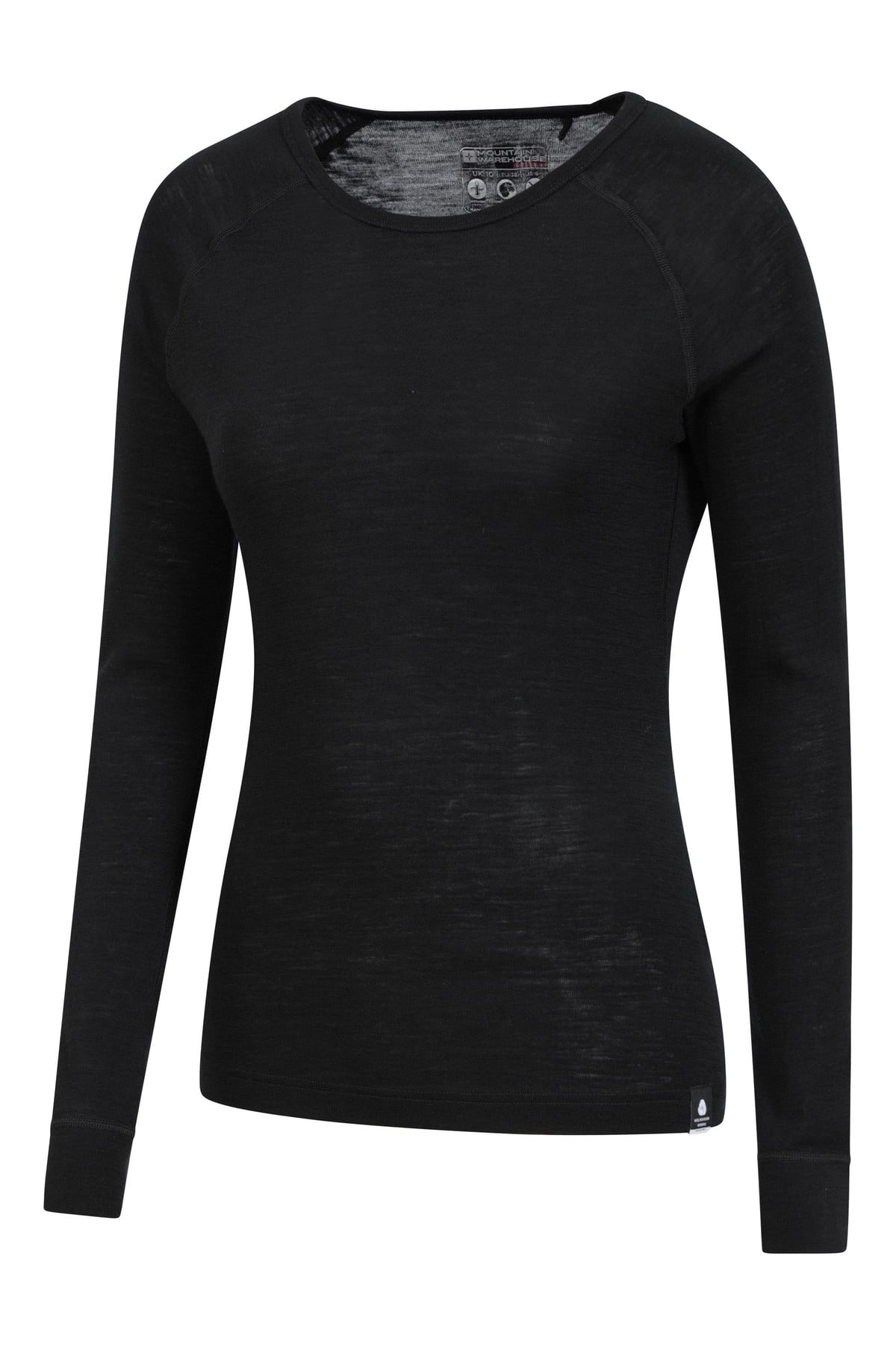 Merino Womens Round Neck Top 2-Pack