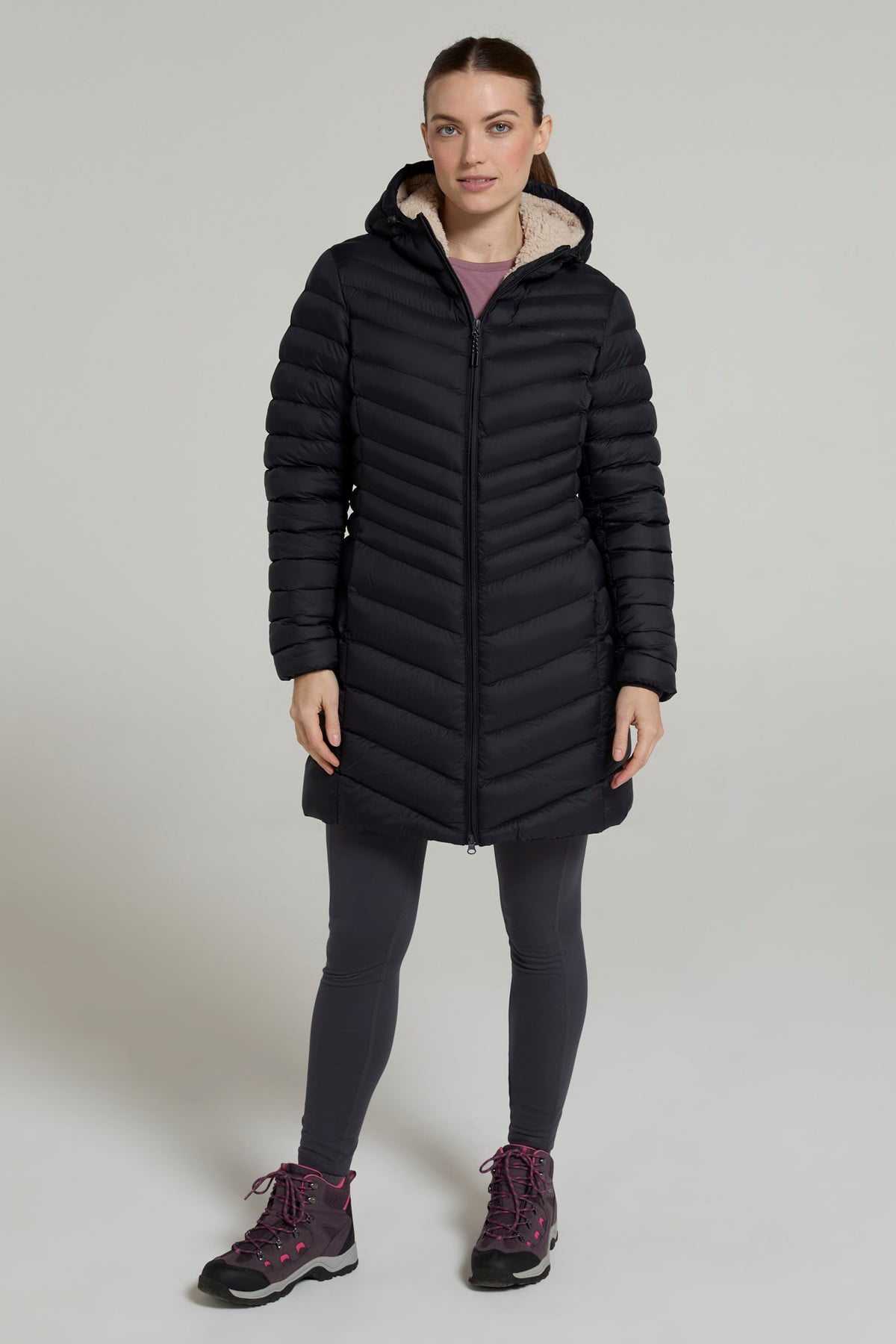 Florence Womens Fur Lined Insulated Jacket