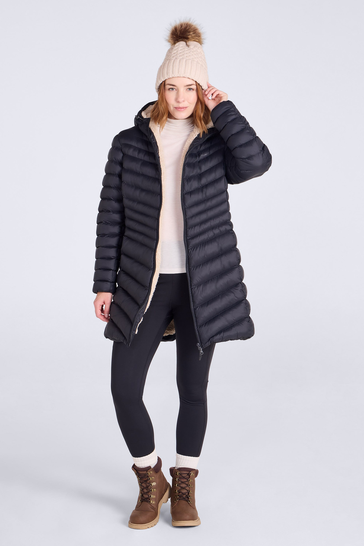 Florence Womens Fur Lined Insulated Jacket