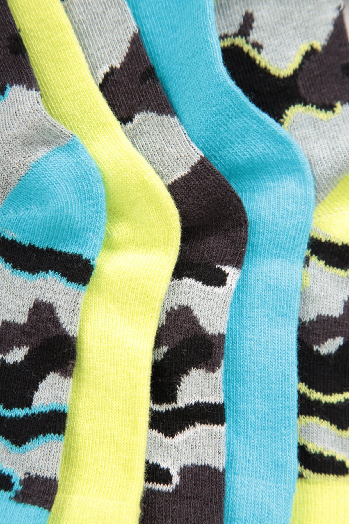 Kids Patterned Mid-Calf Socks 5-Pack