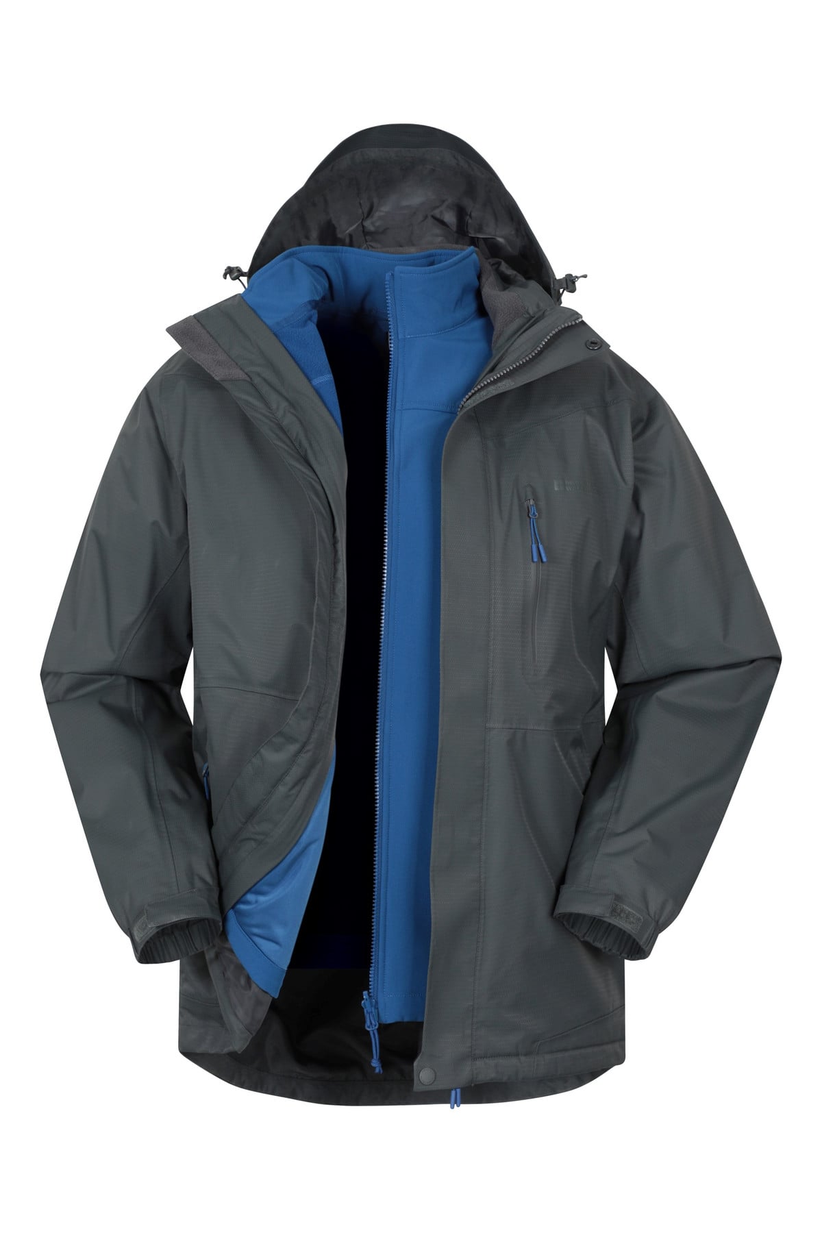 Bracken Extreme Mens 3 1 Waterproof Jacket
