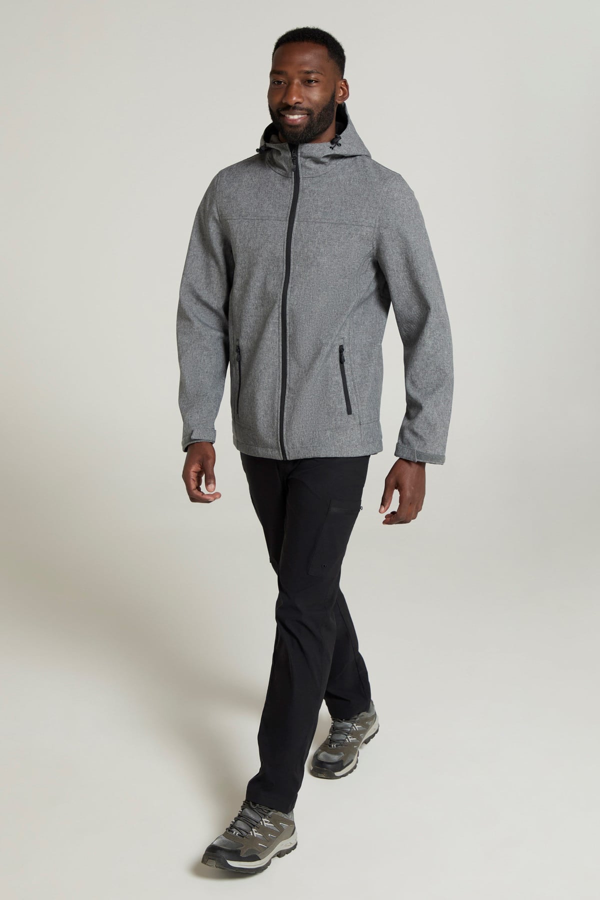 Reykjavik Textured Mens Windproof Softshell