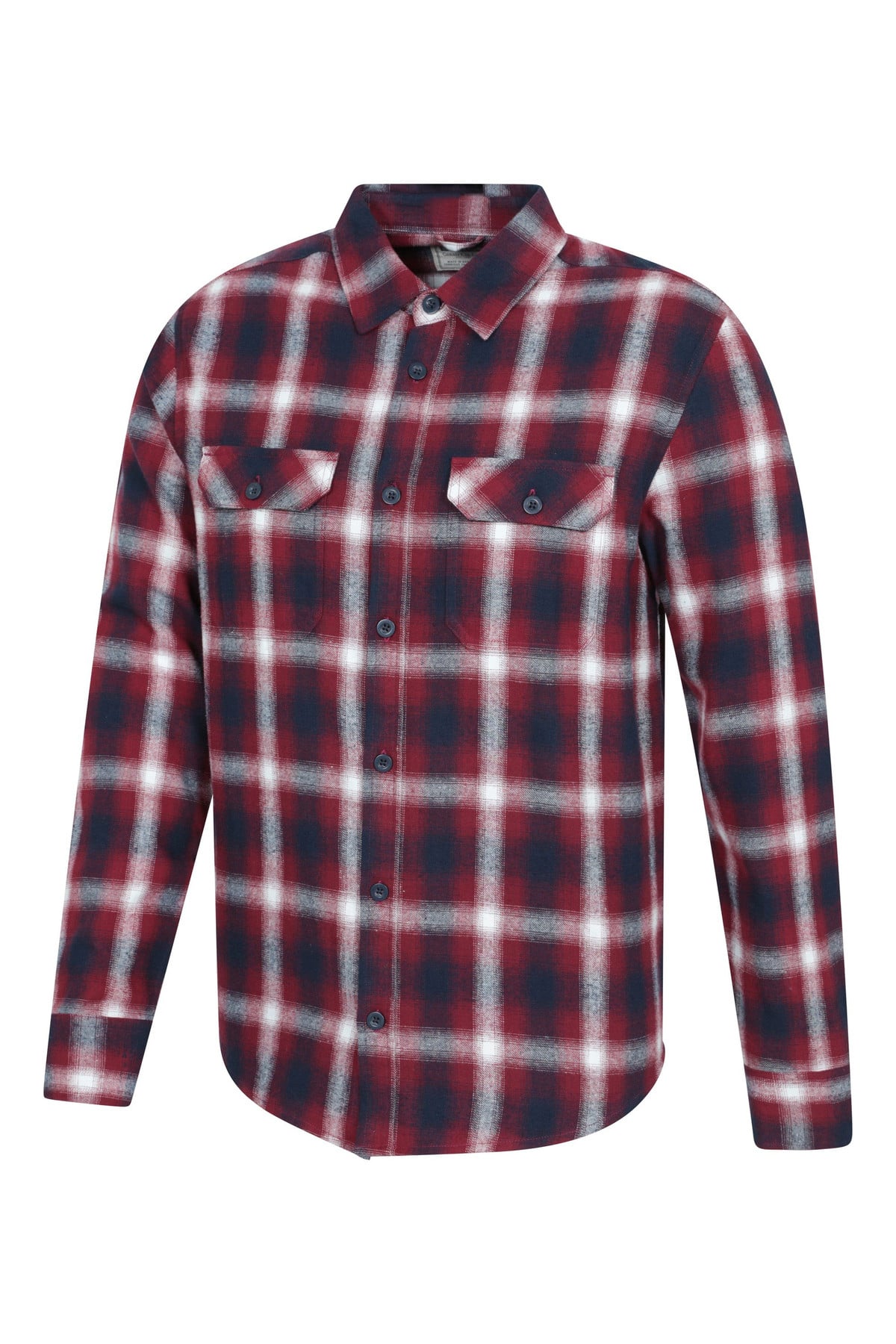 Trace Mens Flannel Long Sleeve Shirt