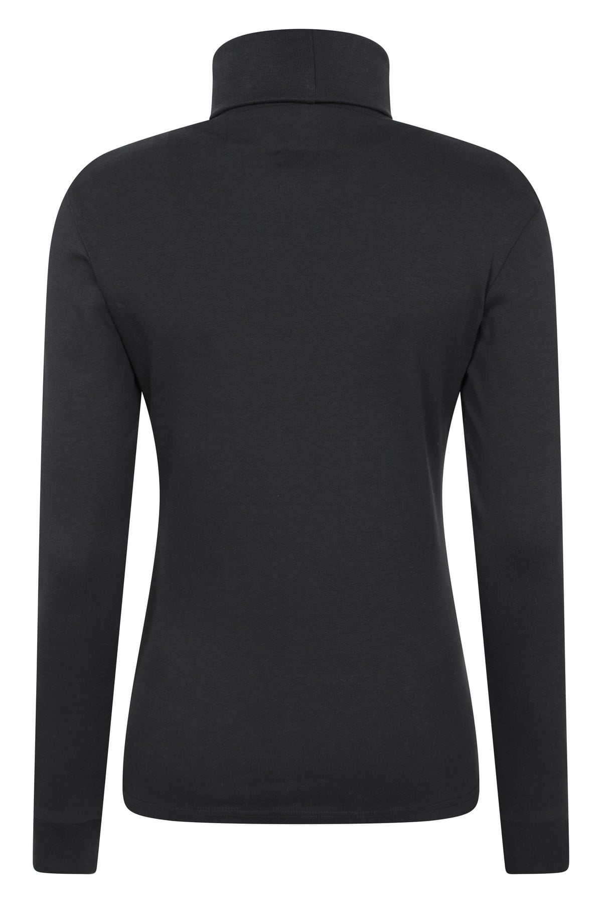 Meribel Womens Cotton Roll Neck Top