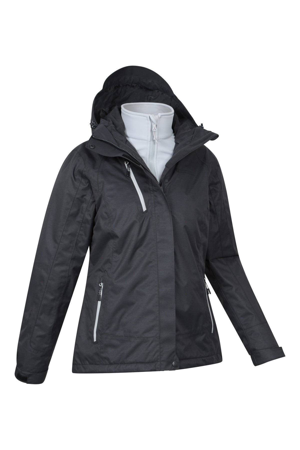 Bracken Melange Womens 3 1 Jacket
