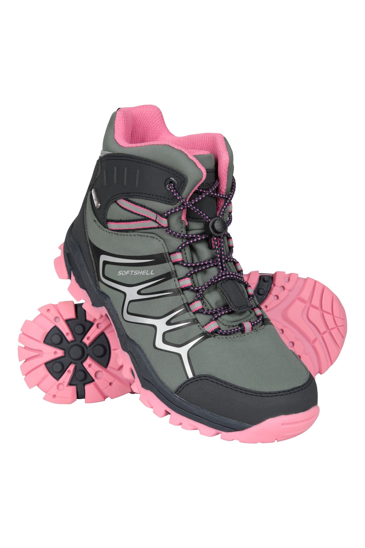 Softshell Kids Waterproof Hiking Boots