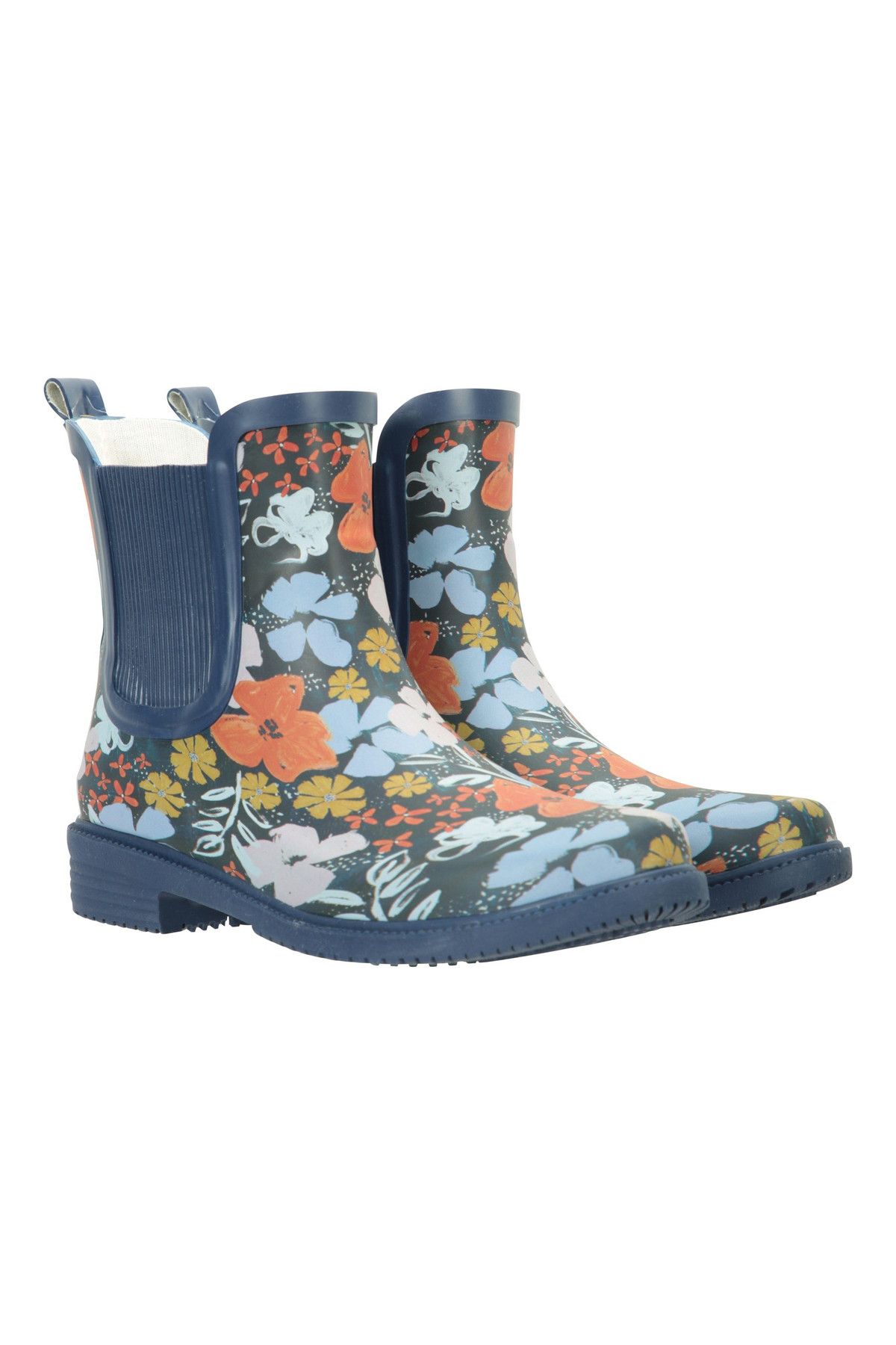 Floral Womens Rubber Chelsea Wellies | Mountain Warehouse