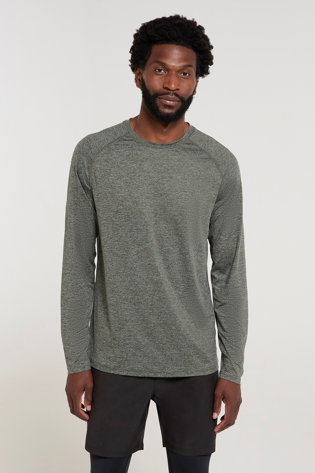 Agra IsoCool Mens Striped Top