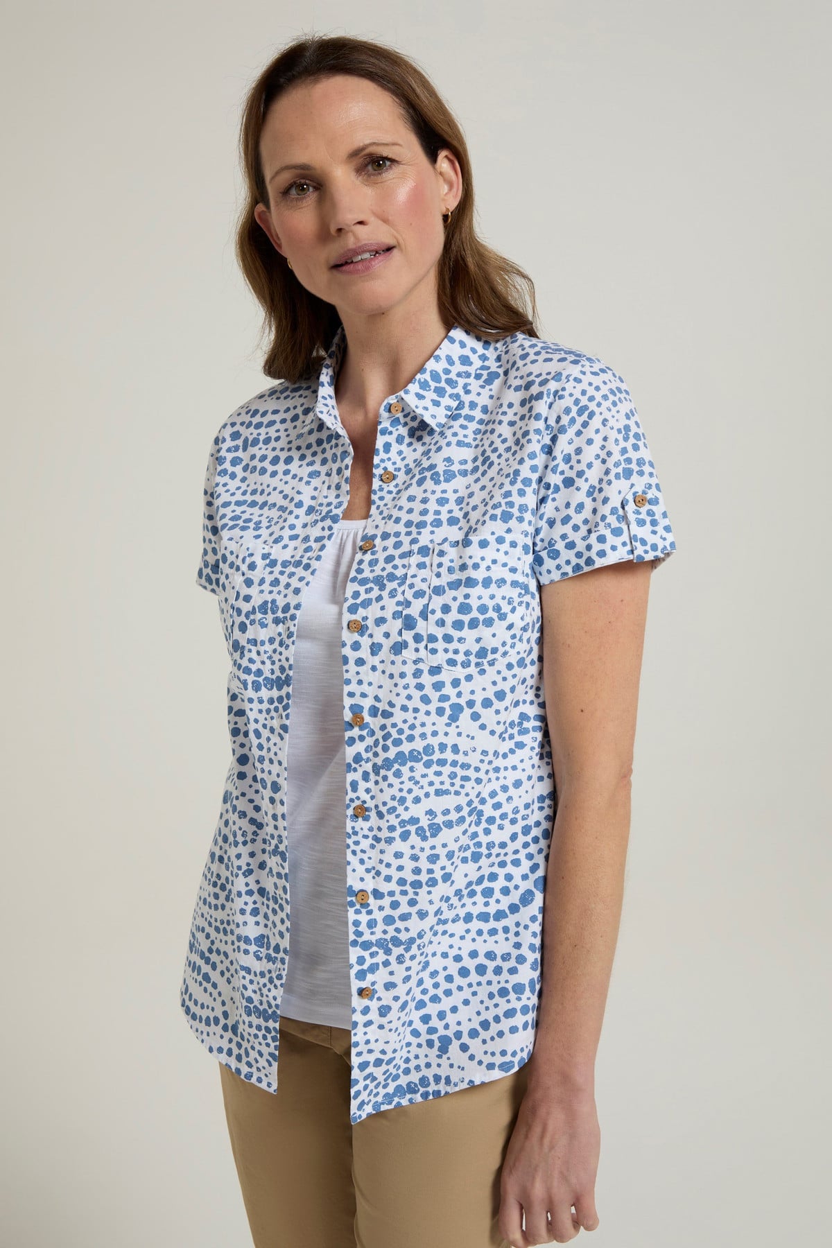 Coconut Womens Short Sleeve Shirt