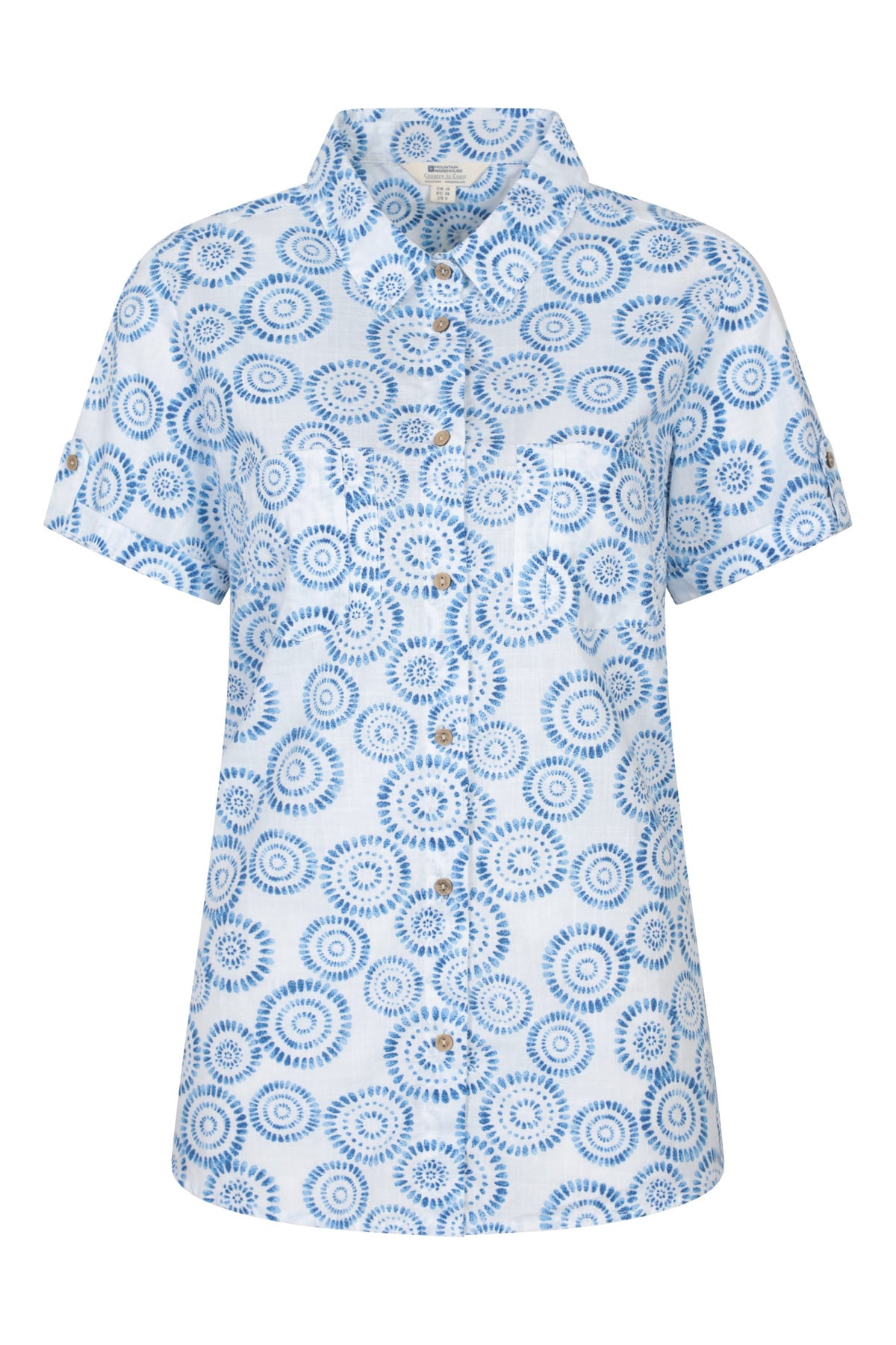 Coconut Womens Short Sleeve Shirt