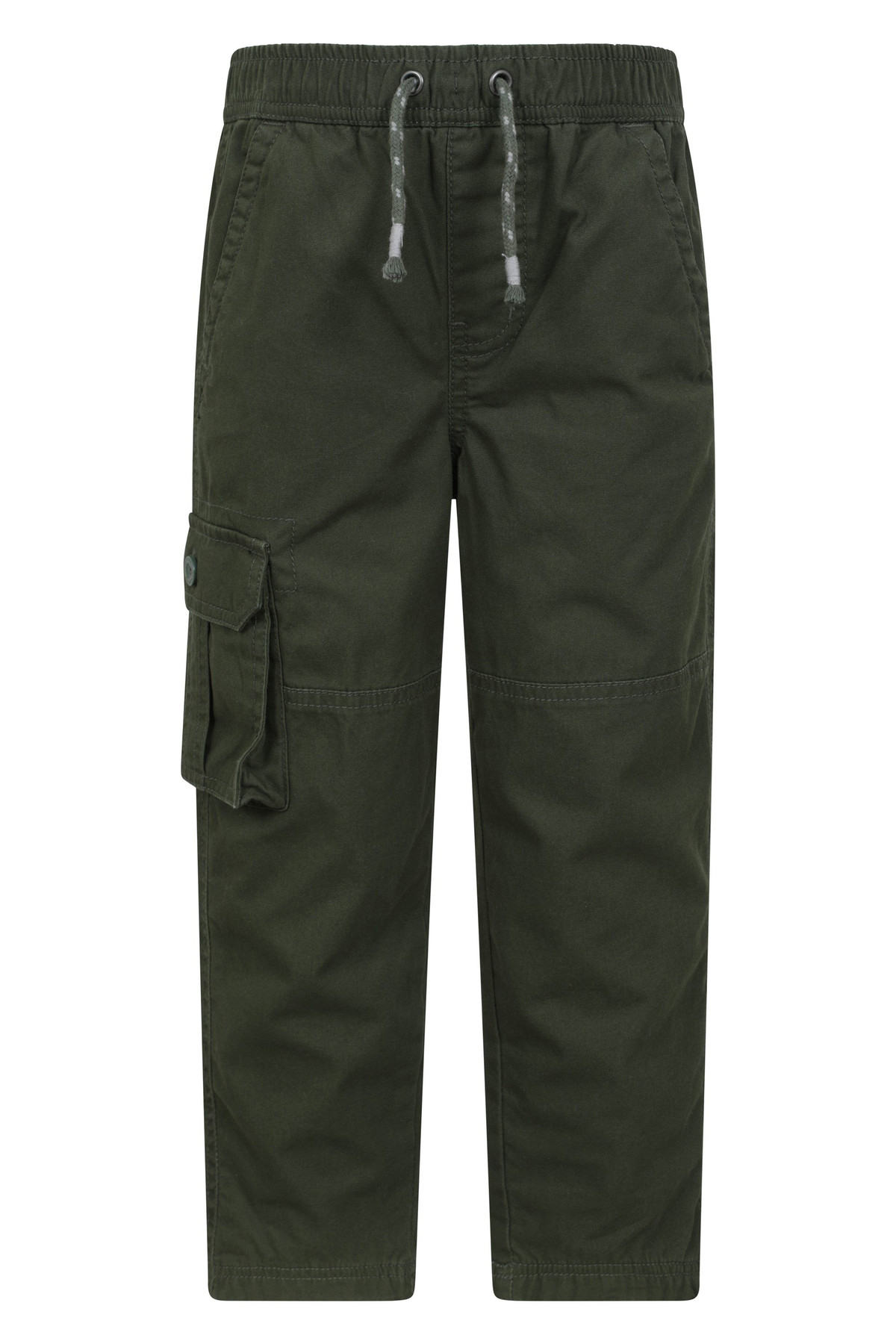 Pull Up Kids Jersey Lined Cargo Pants