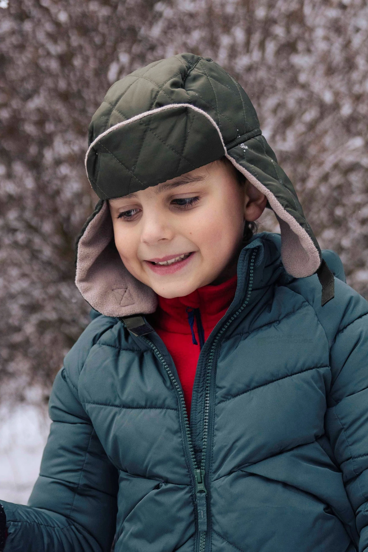 Kids Fleece-Lined Trapper