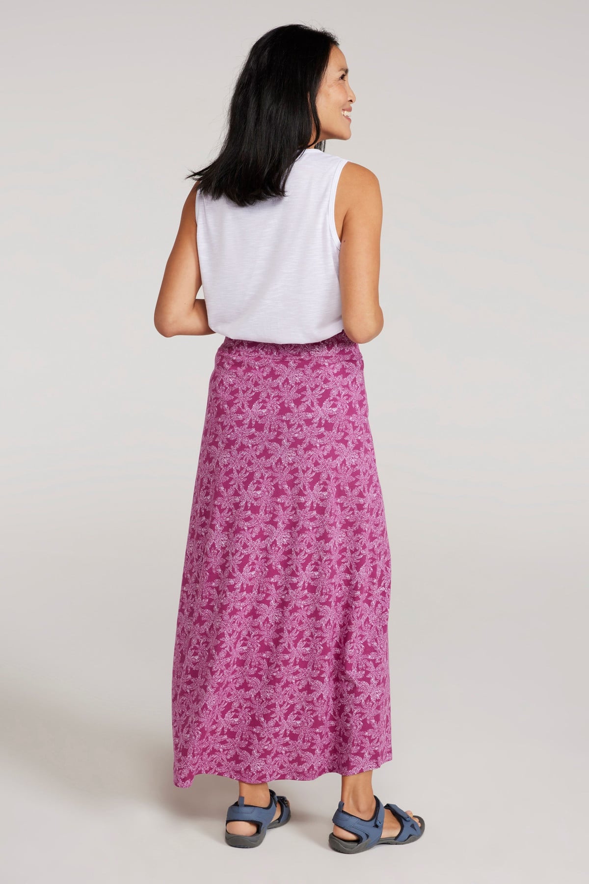 Shore Womens Long Jersey Skirt
