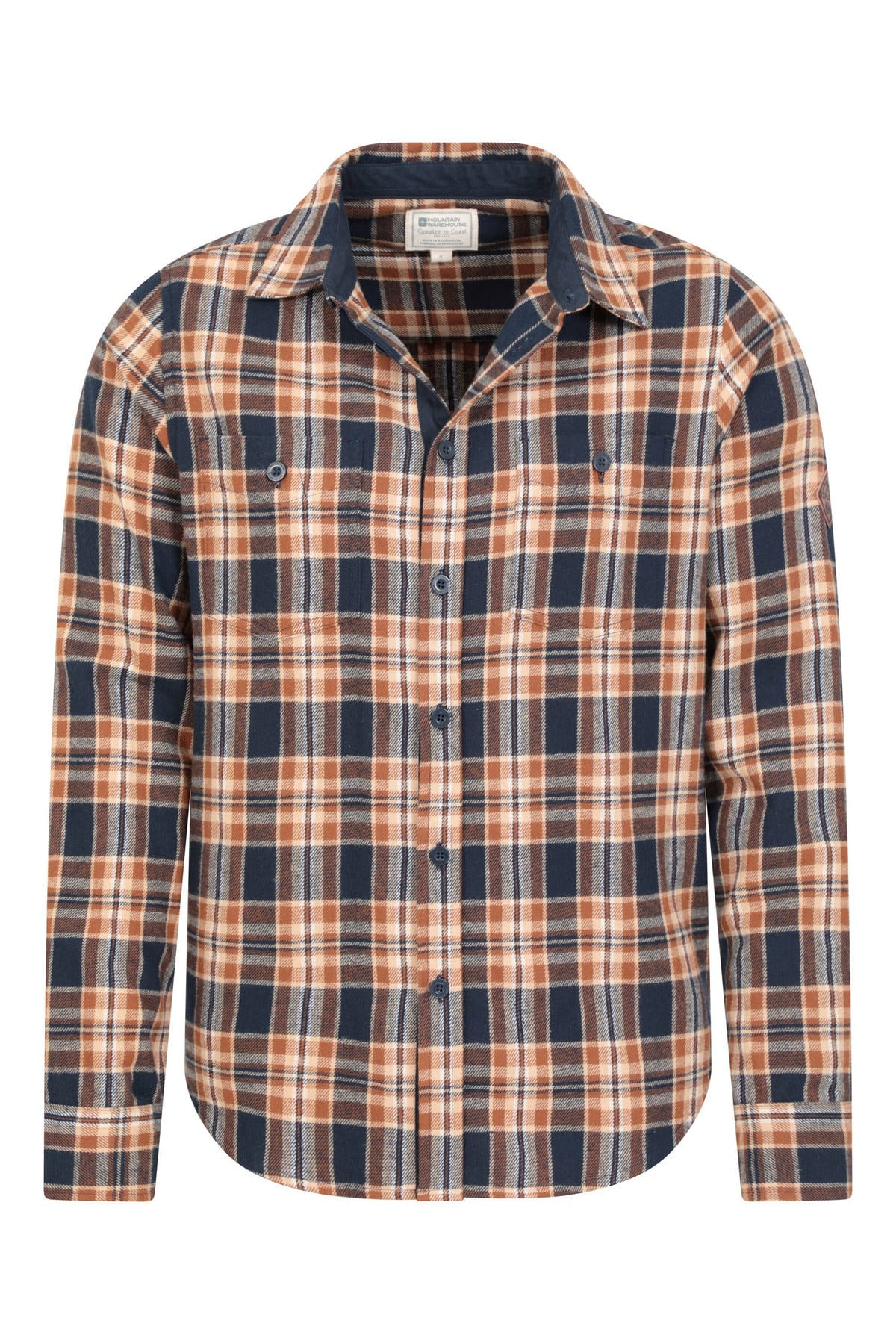 Lumberjack Flannel Long Sleeve Mens Shirt